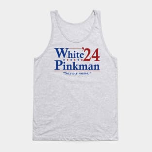 Walter White and Pinkman 2024 Election - Funny Election Tank Top